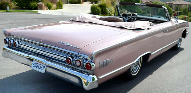 1963 Mercury Monterey S-55 Convertible in Pink Frost